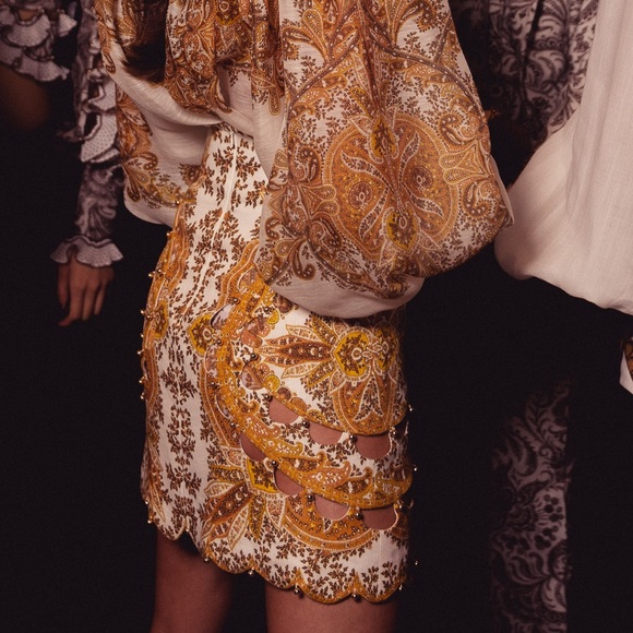 Zimmermann  zippy scallop mini skirt - Picture 8 of 12